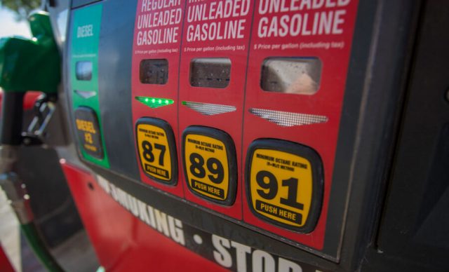 Close-up Image of gas pump