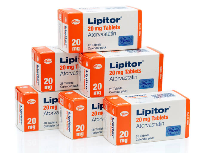 Boxes of Lipitor Pills