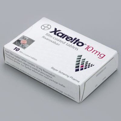 Xarelto Blood thinner box